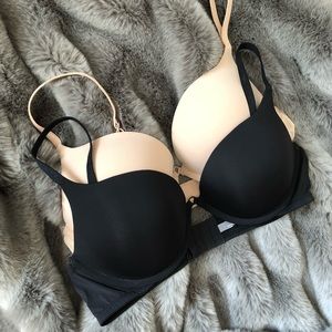 Aerie 36C Push-up Bras (Set of 2)